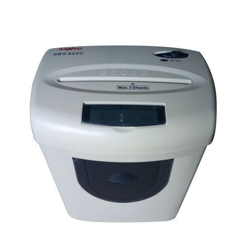 SBS 620C 5-Sheet Cross Cut Electric Paper CD Shredder