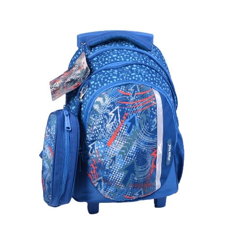 Abstract Designed Trolley Bag 15&rdquo; 2Pcs
