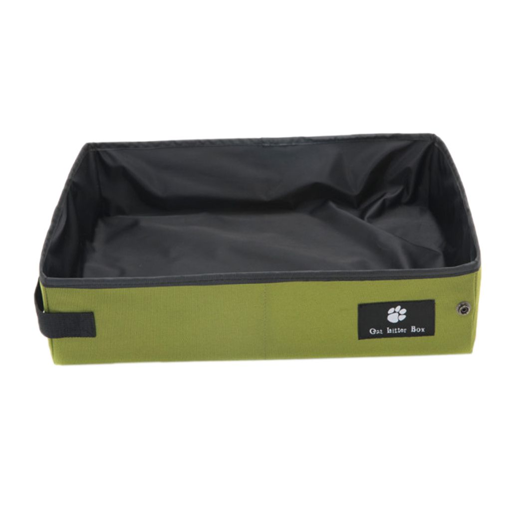 Litter Waterproof Box Kitty Toilet Seat Collapsible