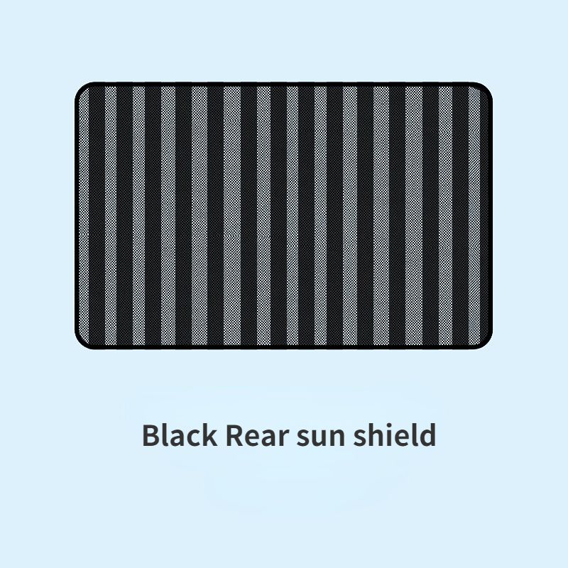 Car Window Shade Magnetic Mosquito Screen Car Sun Protection Heat Insulation Net With Magnet C WEF