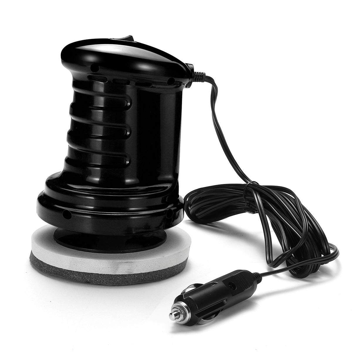 Polisher Buffer Sander Waxer Machine One-handed Operation 12V 40W For Car Floor NEW（2 For Choice） Black (black)