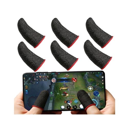 Mobile Gaming Finger Sleeve Set - Wasp Feelers- 6 In 1 Set