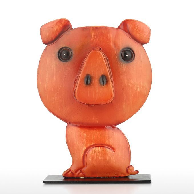 Pig Shaped Eyeglass Rack Glasses Eyewear Holder Animal