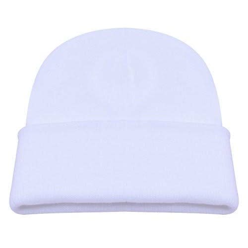 Men's Beanie Headwarmer -White