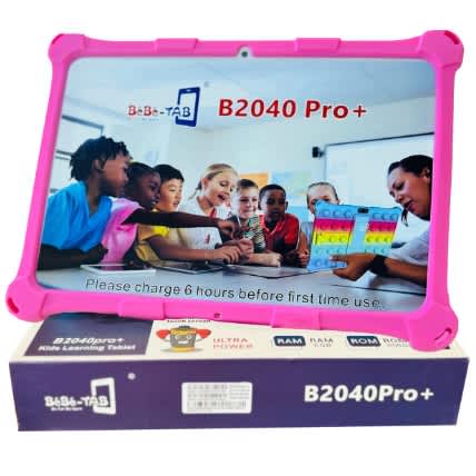 B2040 Pro+ Kids Tablet 5G - 10.1" - 256GB ROM - 6GB RAM - Dual SIM - Android 12 - 6000mAh - Pink