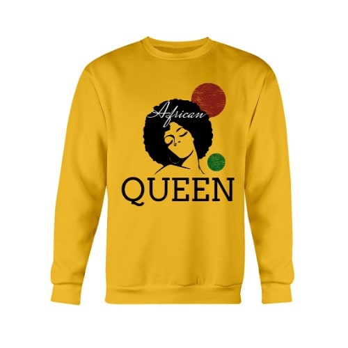 African Sweatshirt - Yellow