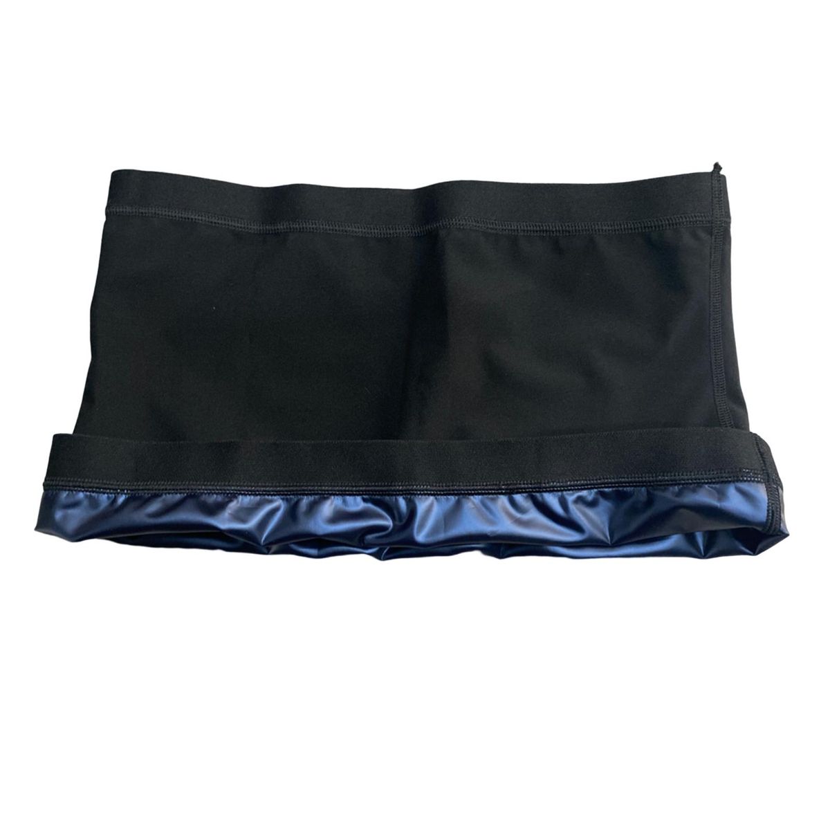 Men Waist Trimmer Belt Male Waist Fat Slimming Compression Belt Black Blue