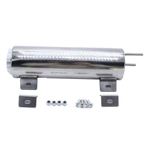 32 Oz Stainless Steel Polished Radiator Overflow Tank