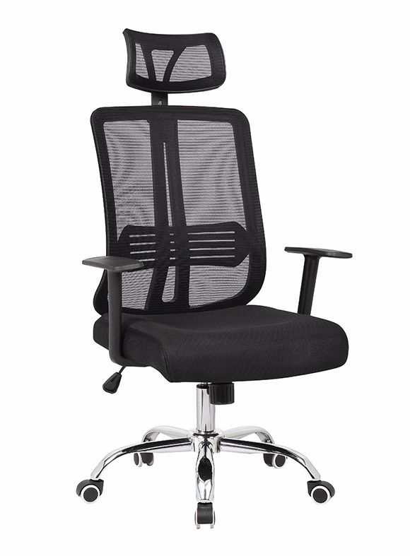 Double Spine Mesh Headrest Chair