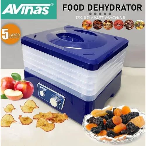 Avinas Food Dehydrator - Fruit Dryer - 5 Layers - Av-55g - 650W