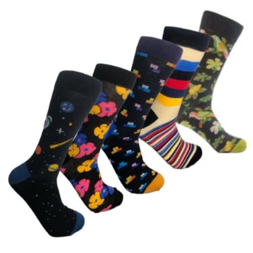 Multicoloured Socks Set - 5 Pairs