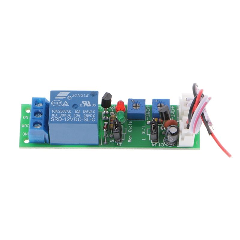 DC12V 0-120Min Infinite Cycle Delay ON OFF Timing Relay