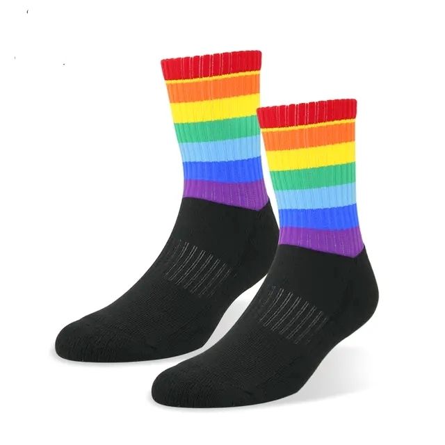 Men's Crew Rainbow Sock