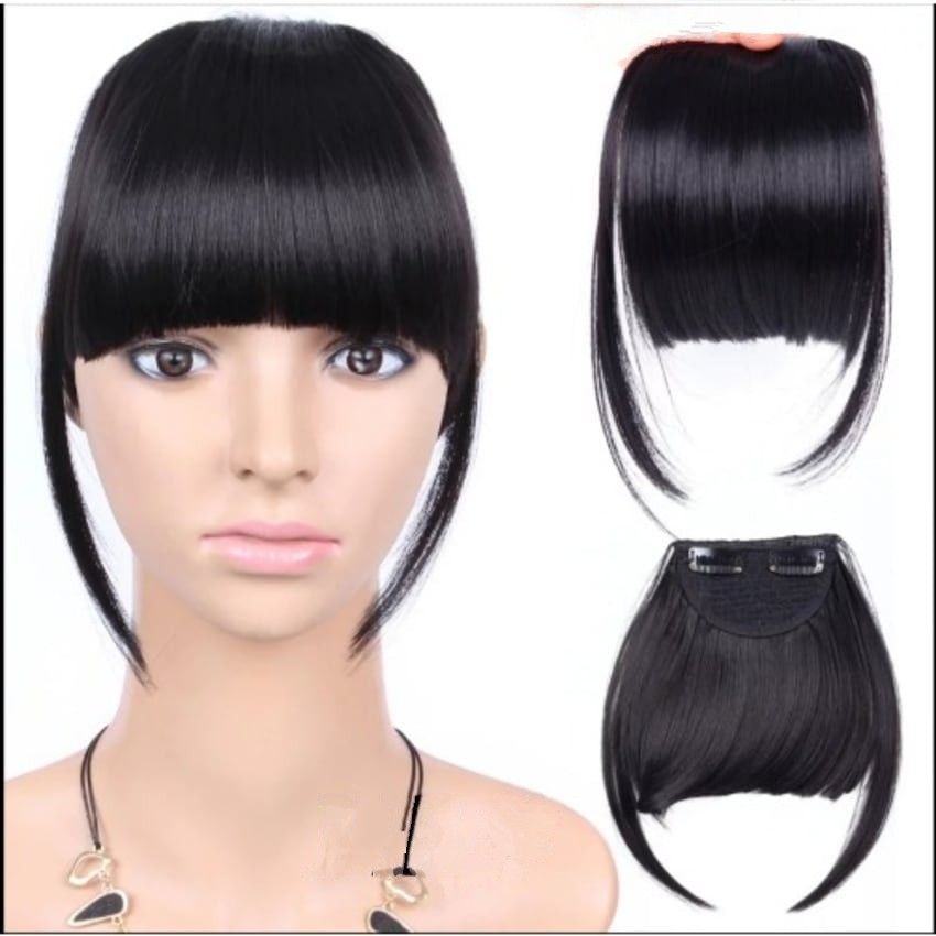 Hair Fringe Clips For Bobs Or Natural Hair - 1 Piece