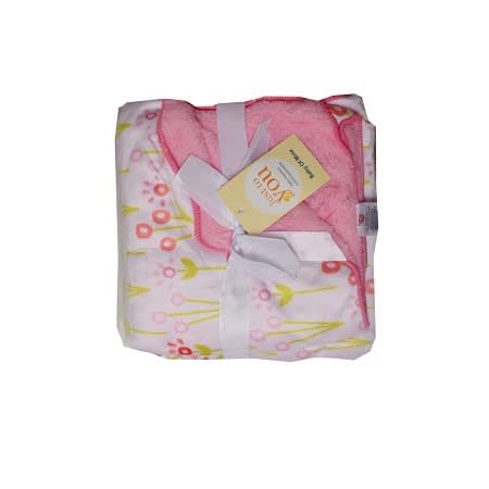 Plush  Baby Blanket  - Pink Light