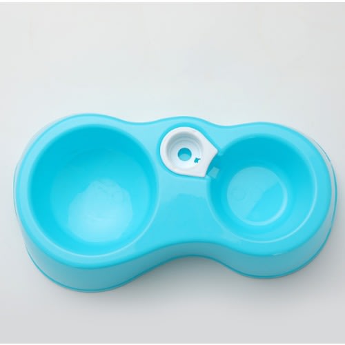 Dog Cat Food bowl + Double Bowls With Automatic Water Dispenser - Bowl only
