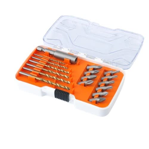 Fixa 17-piece Screwdriver Bit Set, Dark