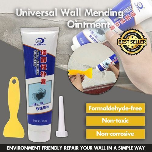 2pc  Wall Mending Ointment/Wall Crack Repair Agent And Scrapper