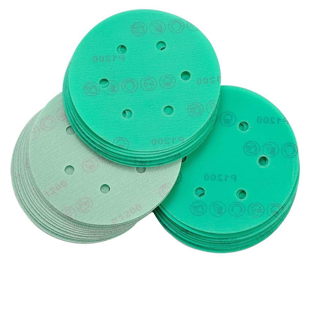 25 Pieces Of Sanding Discs 6 Inches 6 Holes, Dry and Wet