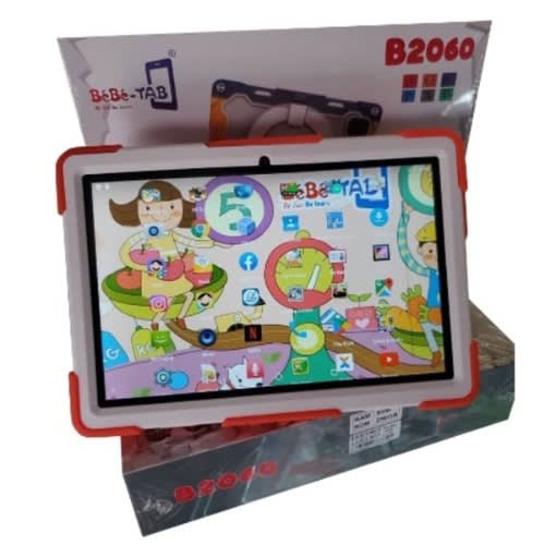 Bebe Tab B-2060 Kids Tablet - 10.1" - 256GB ROM - 6GB RAM - 4g Dual Sim - 6000mAh - Orange
