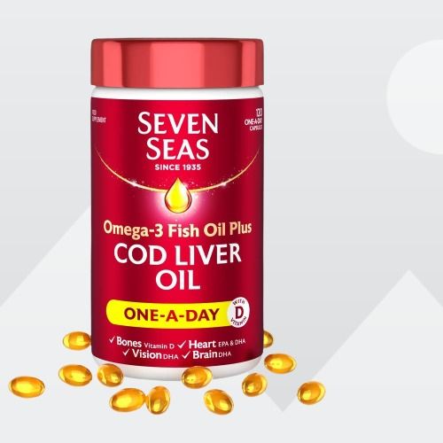 Pure Cod Liver Oil 120 Capsules