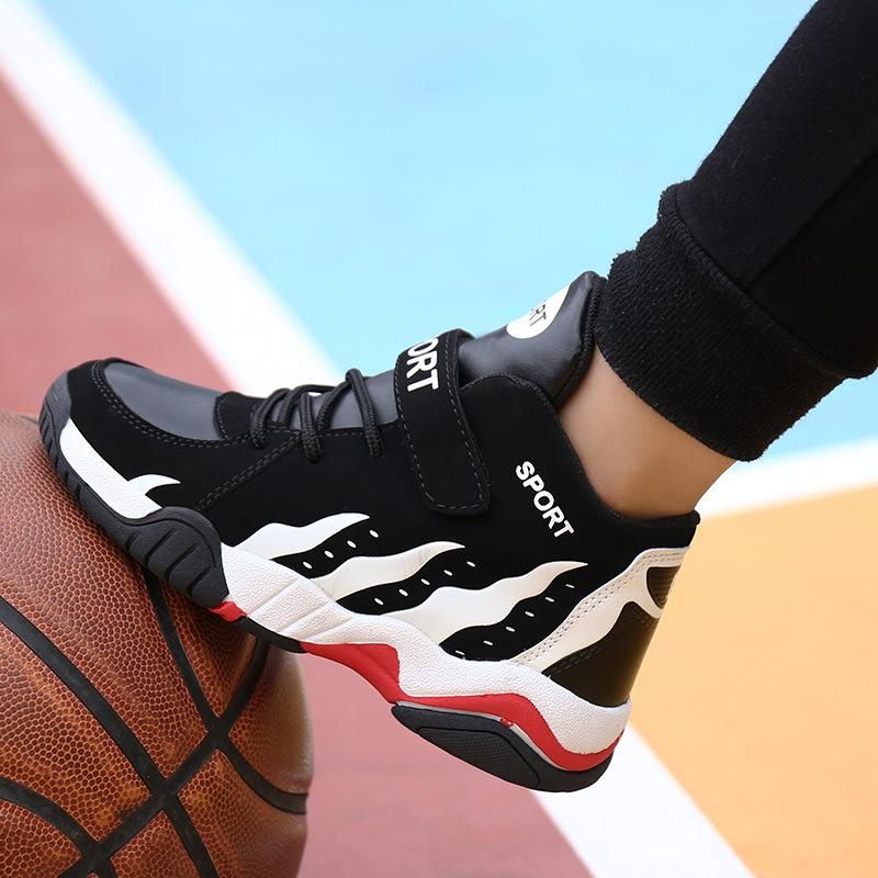 Boys Basketball Shoes Sports Basketball Shoes Black