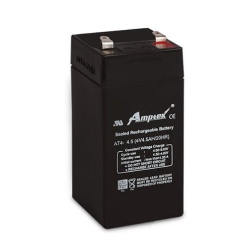 Rechargeable Sealed Lead Acid Battery - 4v- 4.5ah