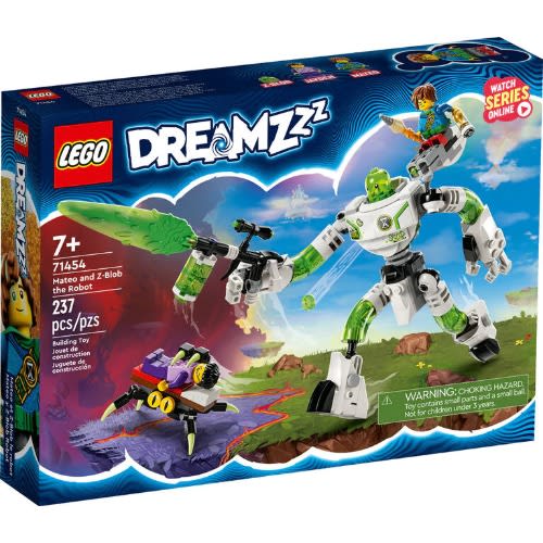 Lego Dreamzzz Mateo And Z-blob The Robot 71454 Building Toy Set