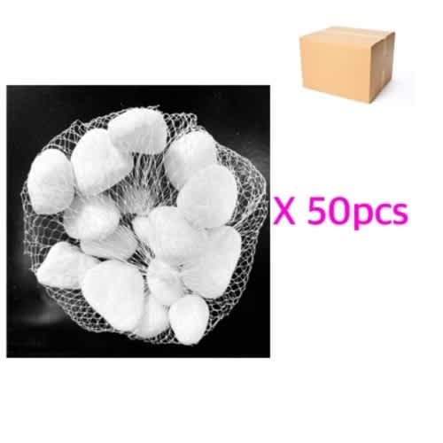 Smooth River Rock - 50 Pieces