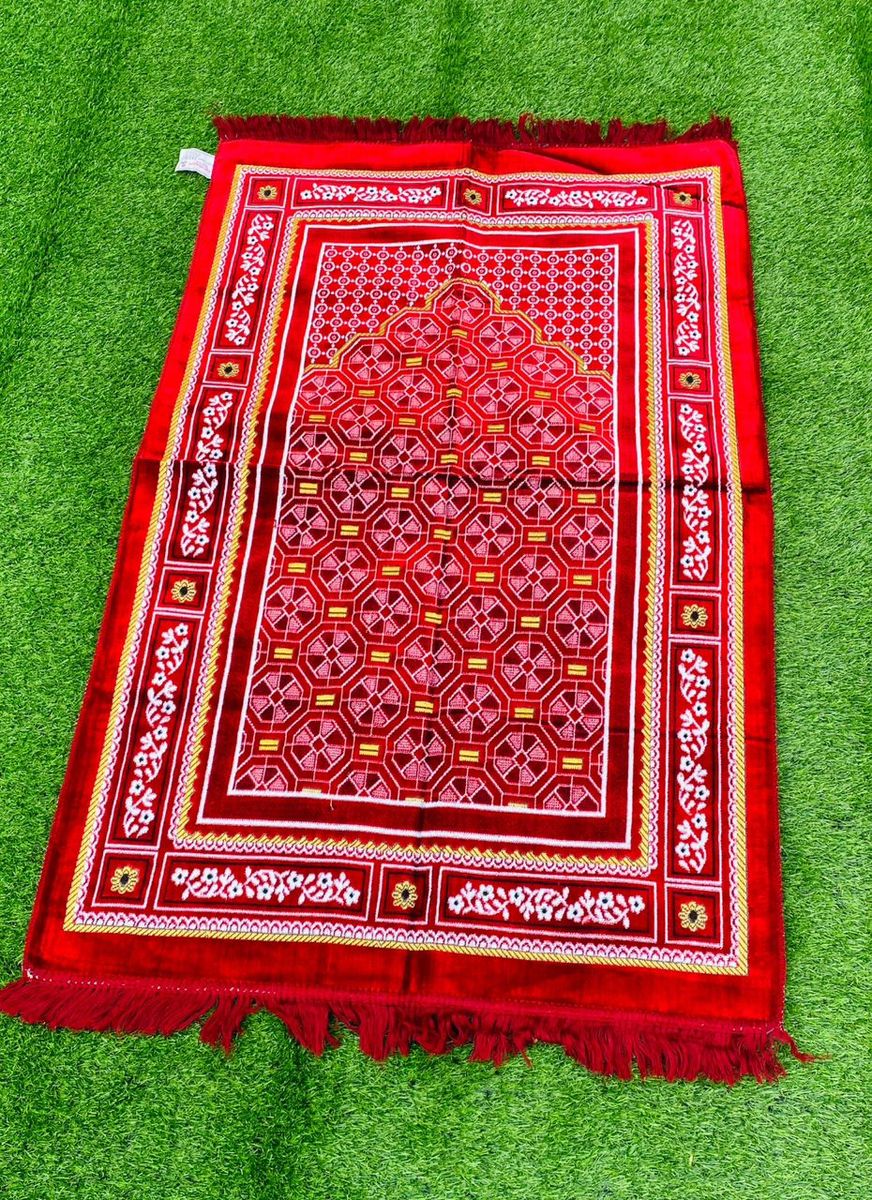 80x110cm Ramadan Islamic S Muslim Prayer Rug Carpet Mat Mosq