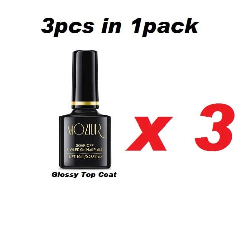 Glossy Top Coat Uv Gel Nail Polish