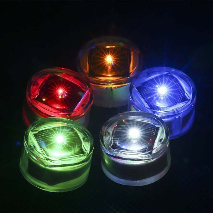 SOLAR POWERED LED UNDERGROUND LAMP ENVIRONMENTAL LIGHT WATER RESISTANCE B8B8