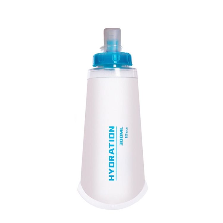 TPU Sports Soft Water Bag, Capacity:  300ml (Transparent)