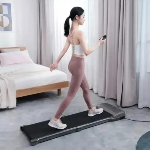 2 In 1 Foldable Walking Pad Treadmill With App Control And Bluetooth - 2.5hp