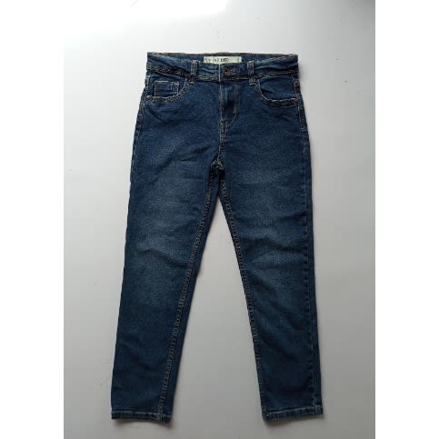 Kids Relaxed Straight Jeans - Blue