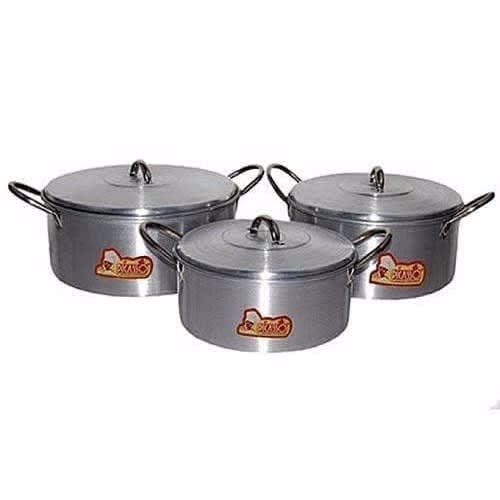 Cooking Pots - Set Of 3