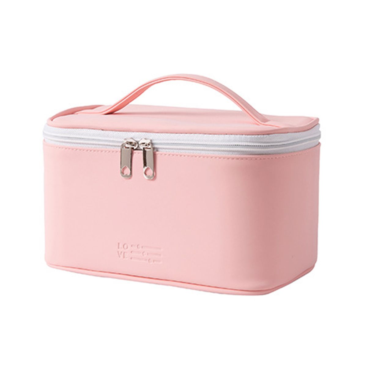 Makeup Bag Waterproof Portable Large Capacity-Pink