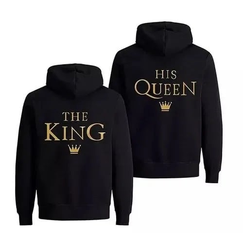 2 Set Of Hoodie- Male And Female