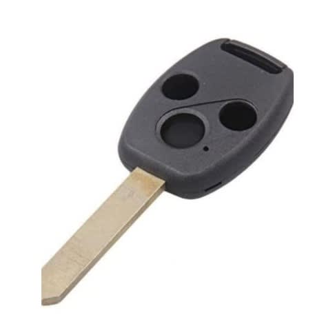 3 Buttons Car Key Shell Replacement For Honda Cars