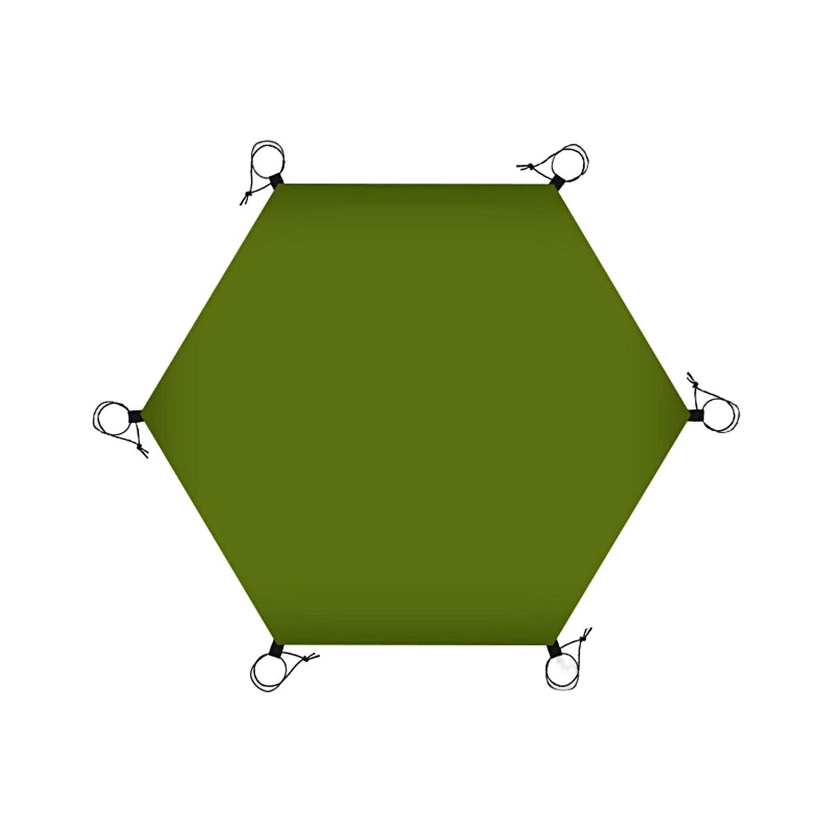 1 Set Tent Pad Octagonal Tent Pad with Storage Bag Accessories