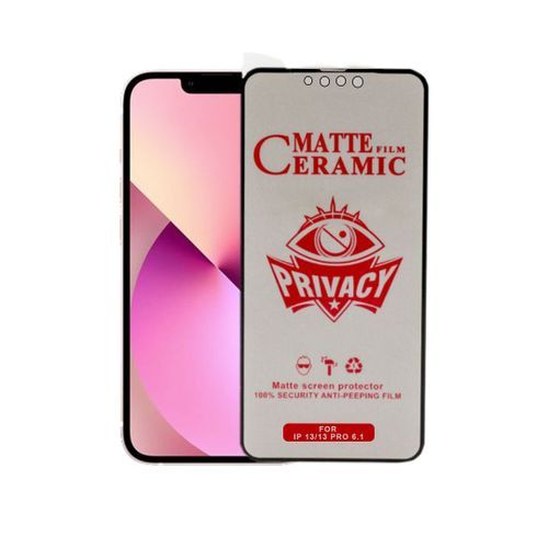 IPhone 13/13 Pro/ 14 Ceramic Glass Privacy Screen Protector