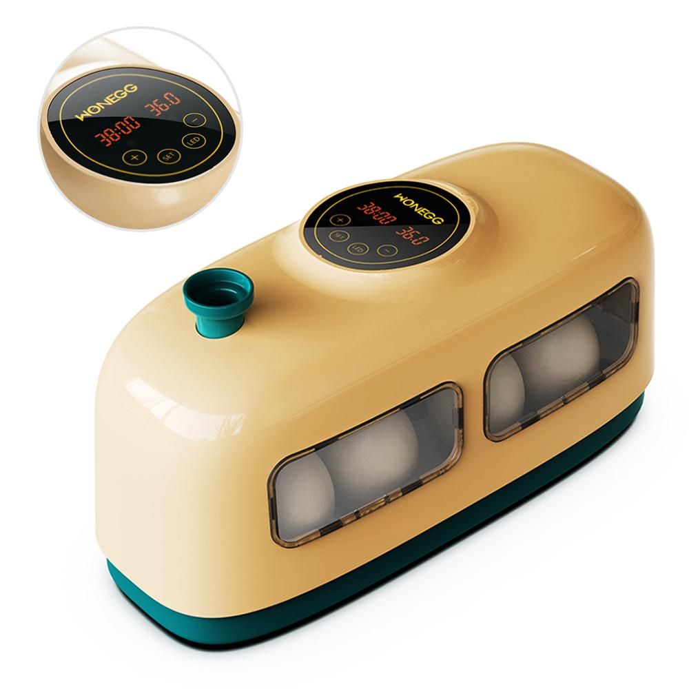 Mini Digital Egg Incubator Poultry Hatcher Automatic Temperature Control Incubator with LED Light for Chicken Ducks Birds Eggs