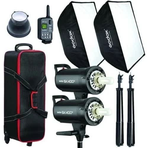 SK400II Studio Strobe 400W - 2.4G Wireless X System GN65 5600k Monolight With Bowens Mount