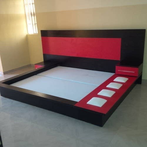 J Best Venture Mandy 6ft X 6ft Bedframe With Bedside