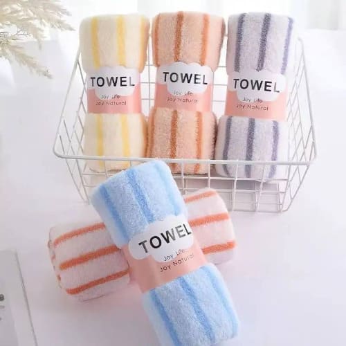 5-in-1 Striped Gym Size Towels - 75cmx35cm