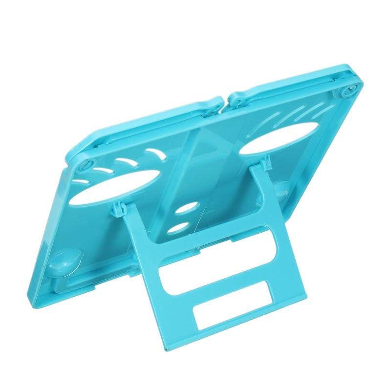 Adjustable Portable Document Book Stand Holder Reading Rrame Desk Holder Tilt Bookstand Blue