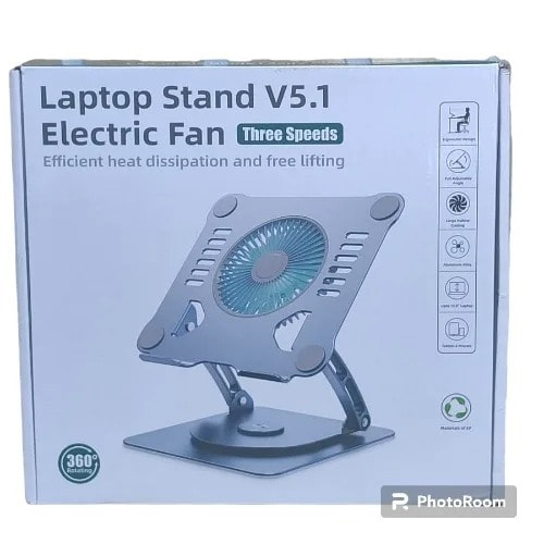 Laptop Stand V5.1 With Electric Fan