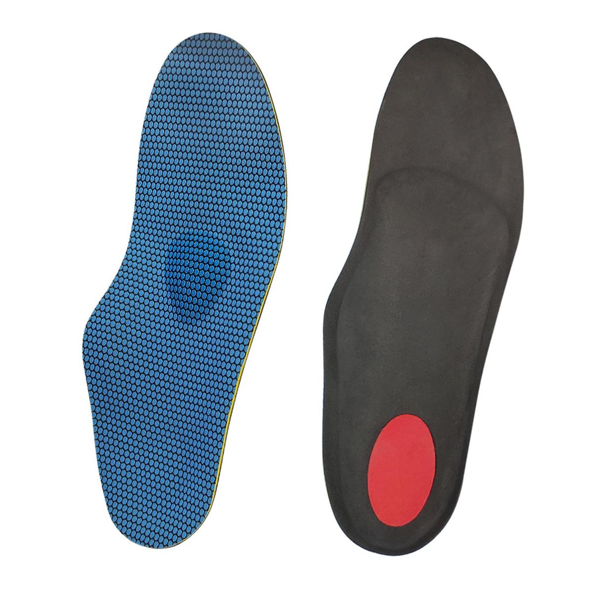 1 Pair Foot Arch Support Shoe Insoles Soft Breathable Orthopedic Correction Shoe Pads for Flat Feet High Arch Heel Pain