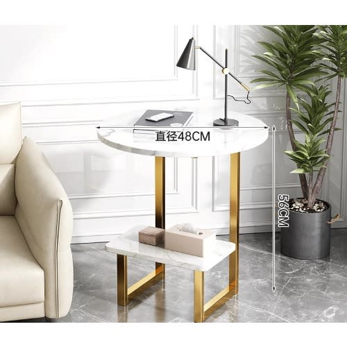 Modern Side Table - 48cm x 48cm x 56cm