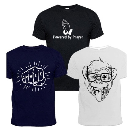 Money Saver T-shirt Bundle (3-in-1) - Multicolour